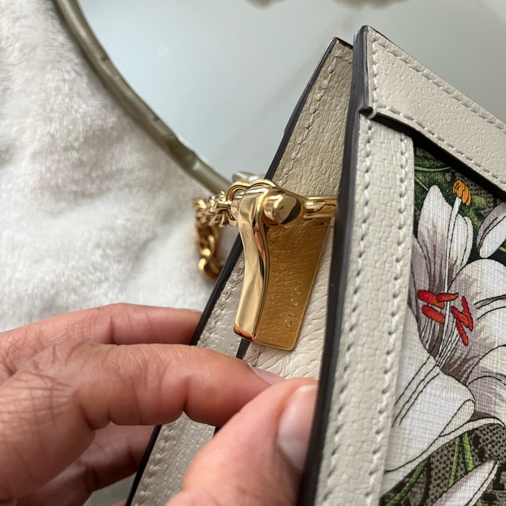 Gucci 503877 Ophidia GG Flora Small Shoulder Bag - Picture 3 of 12